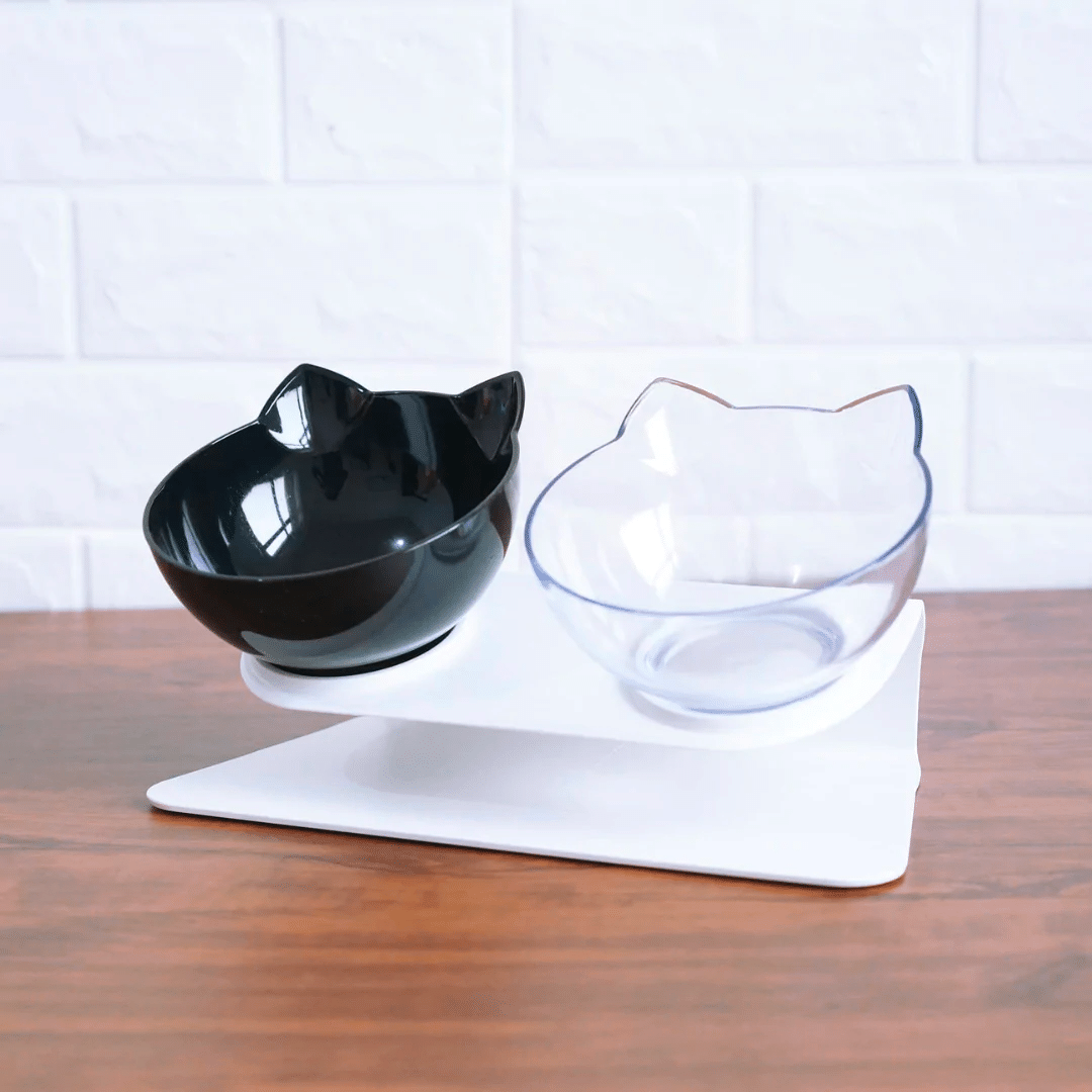 YumBowl™ Orthopädischer Anti-Brechmittel-Katzenfutterautomat 