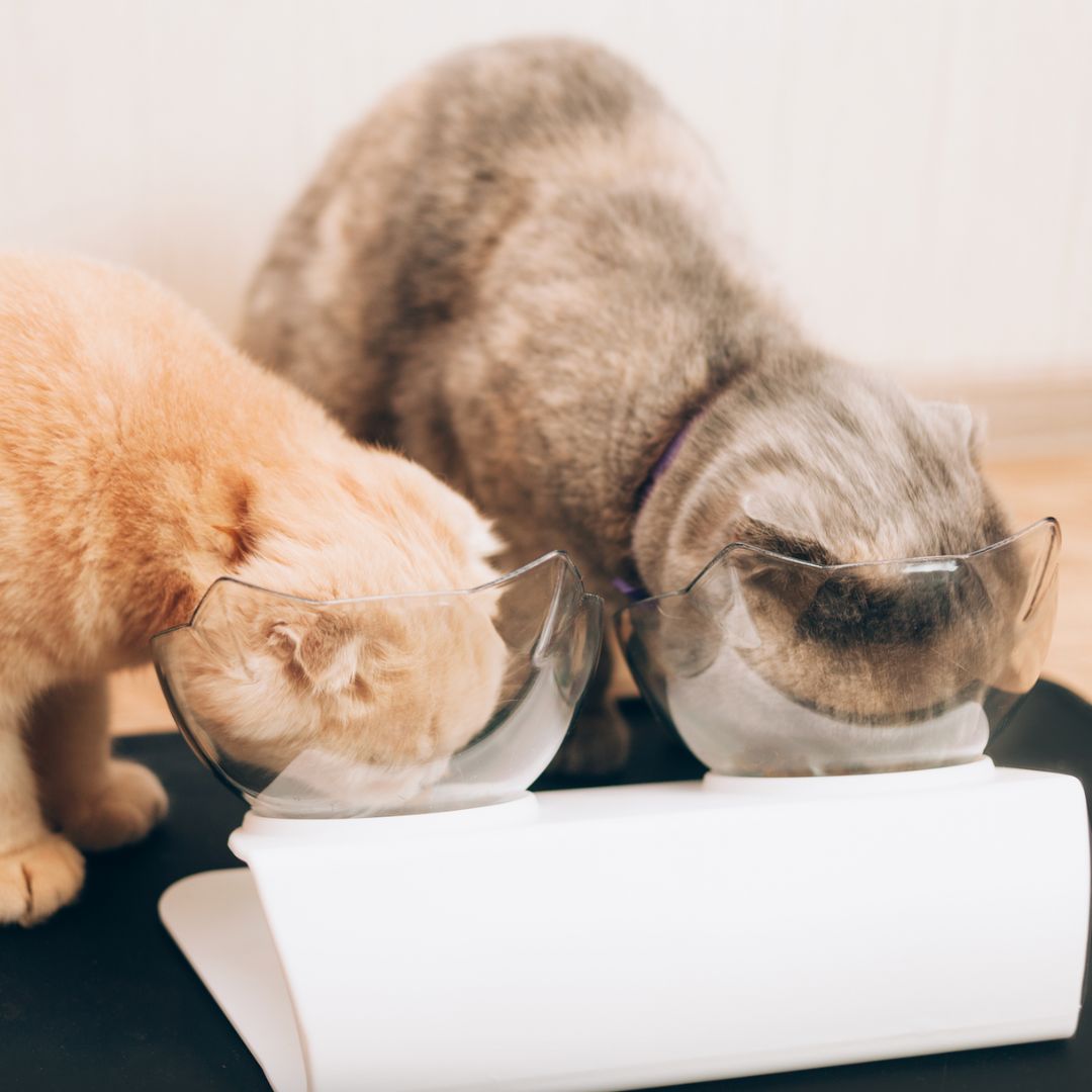 YumBowl™ Orthopädischer Anti-Brechmittel-Katzenfutterautomat 