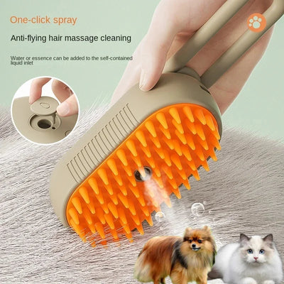 Steamy Pet Grooming Brush™