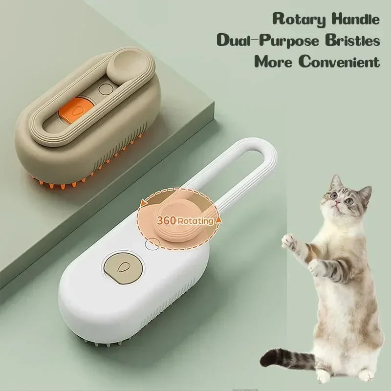 Steamy Pet Grooming Brush™